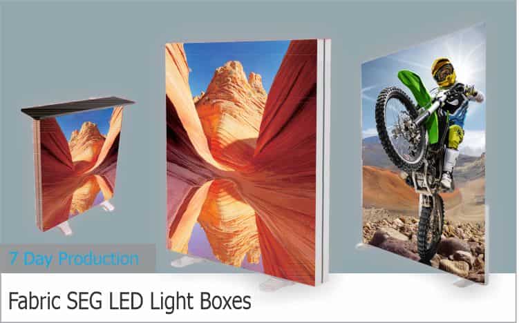Fabric Frameless LED Light Box